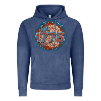 Vintage Denim Est. 1776 Vintage Hoodie - FaDigitalArtStudio
