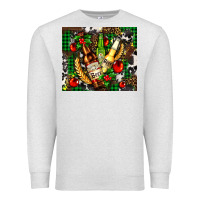 Oatmeal Heather beer set for Christmas Premium Sweatshirt - AdoDesignShop