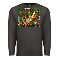 Smoke beer set for Christmas Premium Sweatshirt - AdoDesignShop