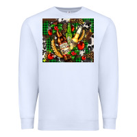 White beer set for Christmas Premium Sweatshirt - AdoDesignShop