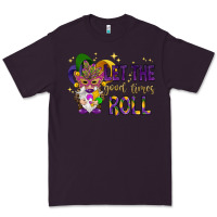 Plum Let the good times roll with gnome Premium Tee - HowdyJamesFarm