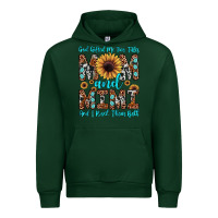 Forest Green god gifted me two titles mom and mimi  and i rock them both Urban Hoodie - JahusDesignShop