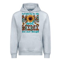 Heather Grey god gifted me two titles mom and mimi  and i rock them both Urban Hoodie - JahusDesignShop