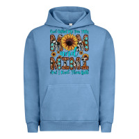 Pigment Pebble Blue god gifted me two titles mom and mimi  and i rock them both Urban Hoodie - JahusDesignShop