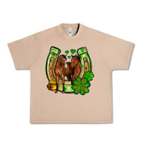 Burro St. Patrick's Day horse horseshoe Urban Heavy Tee - OliviaCreatesArt