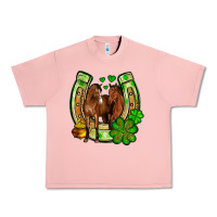 Salmon St. Patrick's Day horse horseshoe Urban Heavy Tee - OliviaCreatesArt