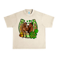 Sandshell St. Patrick's Day horse horseshoe Urban Heavy Tee - OliviaCreatesArt