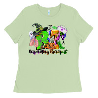 Matcha rt respiratory therapist halloween Ladies Tee - CowGirlArtShop