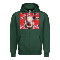 Sports Green valentine's day glitter hearts pig Zipper Hoodie - BarkalooDesign