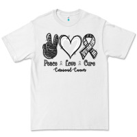 Peace Love Cure Carcinoid Cancer Premium Tee | Teevron