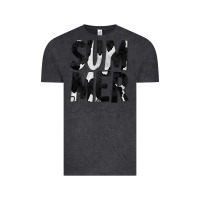 Vintage Black Summer Vibes Black White Cowhide Vintage Tee - CowCowDesign