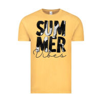 Vintage Mustard Summer Vibes Black White Cowhide Vintage Tee - CowCowDesign