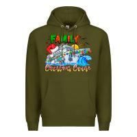 Army Green family 2024 christmas cruise Premium Hoodie - CowhideDigitalArt