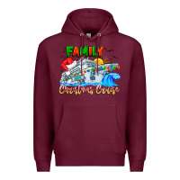 Burgundy family 2024 christmas cruise Premium Hoodie - CowhideDigitalArt