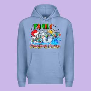 Family 2024 Christmas Cruise Premium Hoodie Designed By Cowhidedigitalart