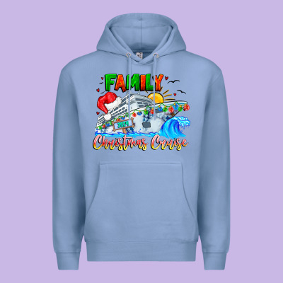 Family 2024 Christmas Cruise Premium Hoodie Designed By Cowhidedigitalart