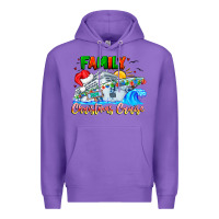 Purple family 2024 christmas cruise Premium Hoodie - CowhideDigitalArt