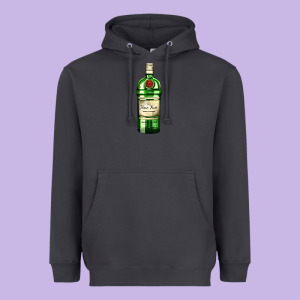 Have Fun Gin Bottle Heavyweight Hoodie Designed By Adodesignshop