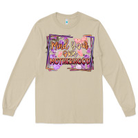 Mushroom mind your motherhood Long Sleeve Tee - FaDigitalArtStudio