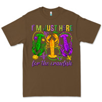 Cacao I'm just here for the Crawfish Premium Tee - HowdyJamesFarm