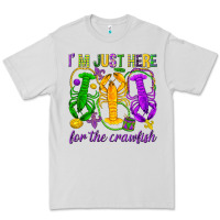 Dove Grey I'm just here for the Crawfish Premium Tee - HowdyJamesFarm