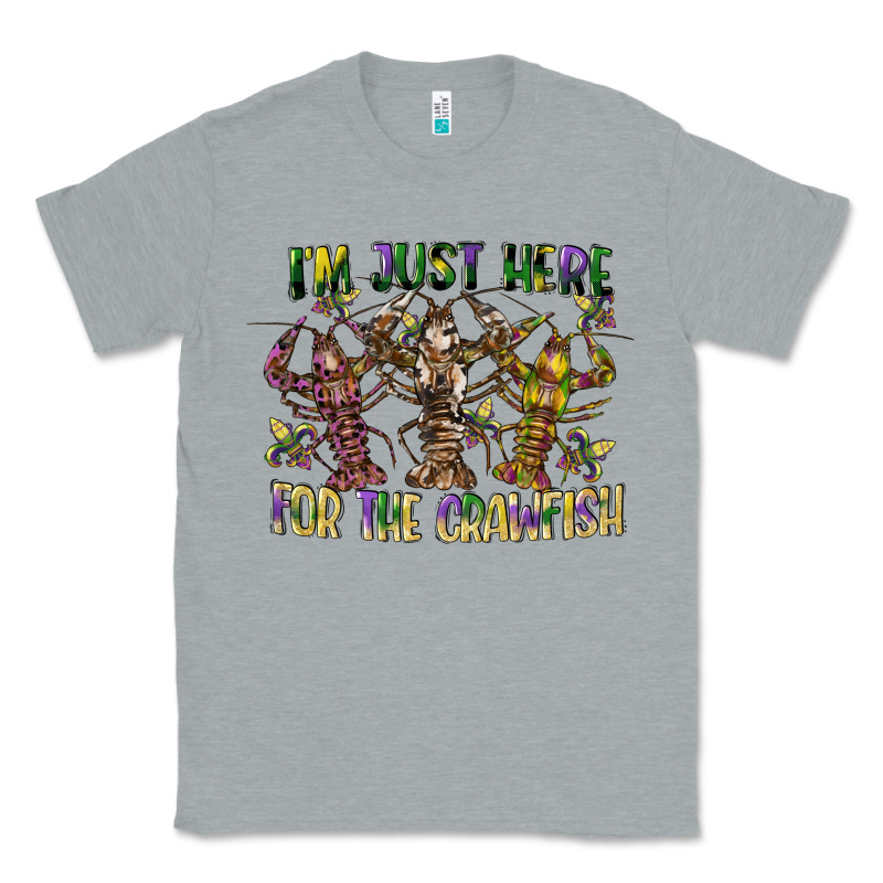 Im Just Here For The Crawfish Classic Tee by CowGirlArtShop | Teevron