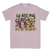 Lilac im just here for the crawfish Classic Tee - CowGirlArtShop