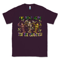 Plum im just here for the crawfish Classic Tee - CowGirlArtShop