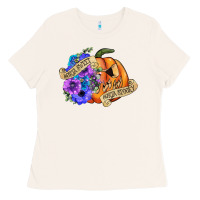 Bone sorta sweet sorta spooky Ladies Tee - CowGirlArtShop