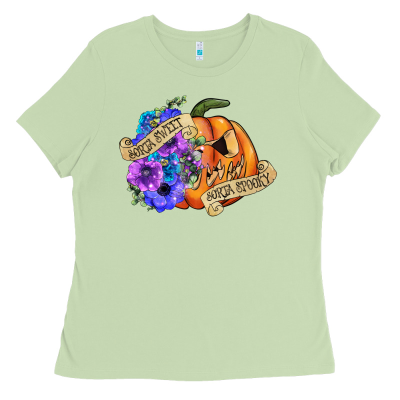 Sorta Sweet Sorta Spooky Ladies Tee by CowGirlArtShop | Teevron
