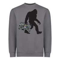 Storm bigfoot beatbox boom box retro   bigfoot boom box Heavyweight Sweatshirt - DesigneFamous