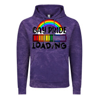 Cloud Purple Gay pride loading Vintage Hoodie - FaDigitalArtStudio