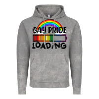 Cloud Rock Gay pride loading Vintage Hoodie - FaDigitalArtStudio