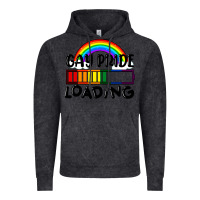 Vintage Black Gay pride loading Vintage Hoodie - FaDigitalArtStudio