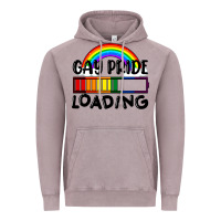 Vintage Zinc Gay pride loading Vintage Hoodie - FaDigitalArtStudio