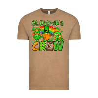 Vintage Coffee St. Patrick's Day crew Vintage Tee - OliviaCreatesArt