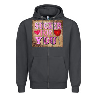 Smoke valentine's day sucker for you Zipper Hoodie - BarkalooDesign