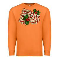 Carrot white christmas tree cake ado Premium Sweatshirt - AdoDesignShop