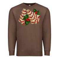 Chestnut white christmas tree cake ado Premium Sweatshirt - AdoDesignShop