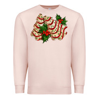 White Christmas Tree Cake Ado Premium Sweatshirt | Teevron