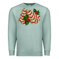 Seafoam white christmas tree cake ado Premium Sweatshirt - AdoDesignShop