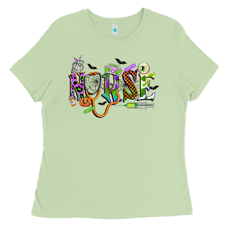 Halloween Nurse Ladies Tee by CowGirlArtShop | Teevron