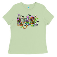 Matcha halloween nurse Ladies Tee - CowGirlArtShop