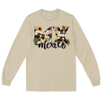 Mushroom mexico state cowhide serape cactus Long Sleeve Tee - RanaPortraitStore