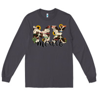 Smoke mexico state cowhide serape cactus Long Sleeve Tee - RanaPortraitStore