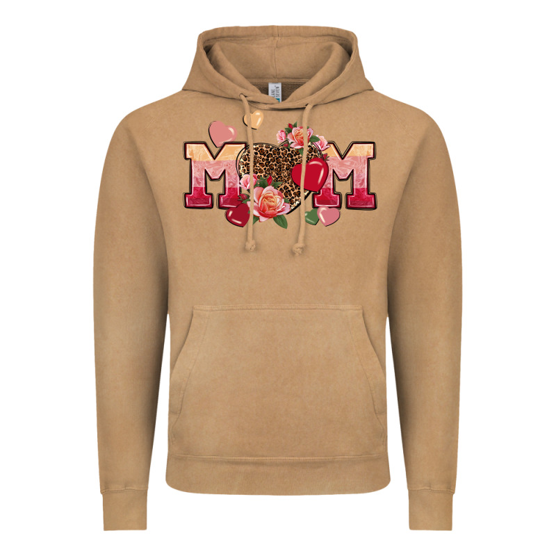 Valentine's Day Mom Mother's Day Vintage Hoodie by FaDigitalArtStudio | Teevron