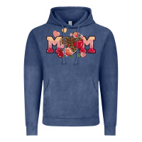 Vintage Denim Valentine's day mom Mother's Day Vintage Hoodie - FaDigitalArtStudio