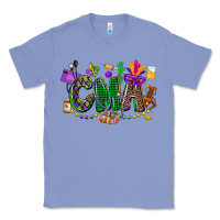 Colony Blue cma mardi gras cowgirl Classic Tee - CowGirlArtShop