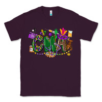 Plum cma mardi gras cowgirl Classic Tee - CowGirlArtShop