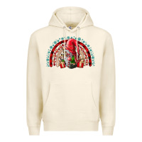 Tofu festive gnome with gifts Premium Hoodie - CowhideDigitalArt